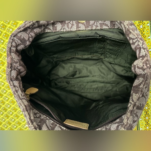 CHRISTIAN DIOR VINTAGE MONOGRAM TOTE BAG - Picture 6 of 15